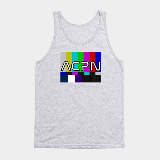 New ACPN Social Media Logo Tank Top by Art Comedy Pop-Culture Network!